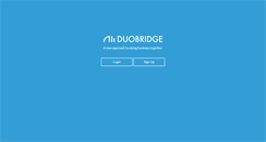 Desktop Screenshot of duobridge.com